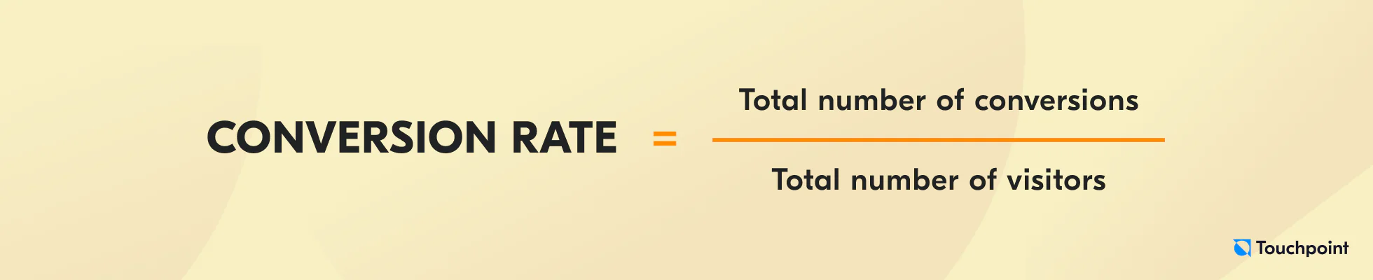 Conversion rate formula