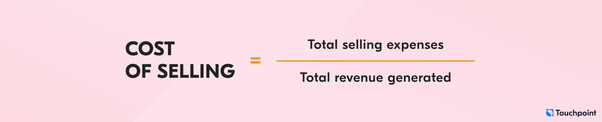 Cost of selling formula