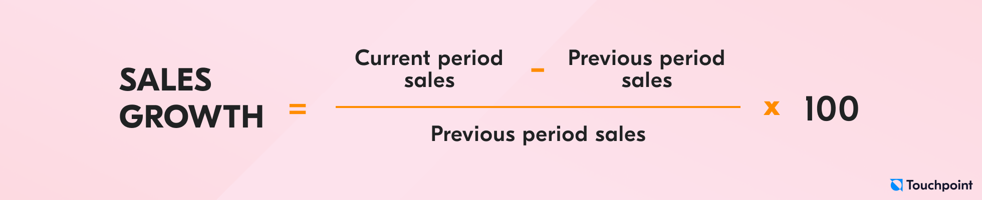 Sales growth formula