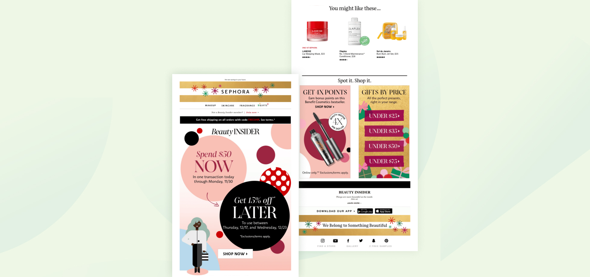 Sephora newsletter