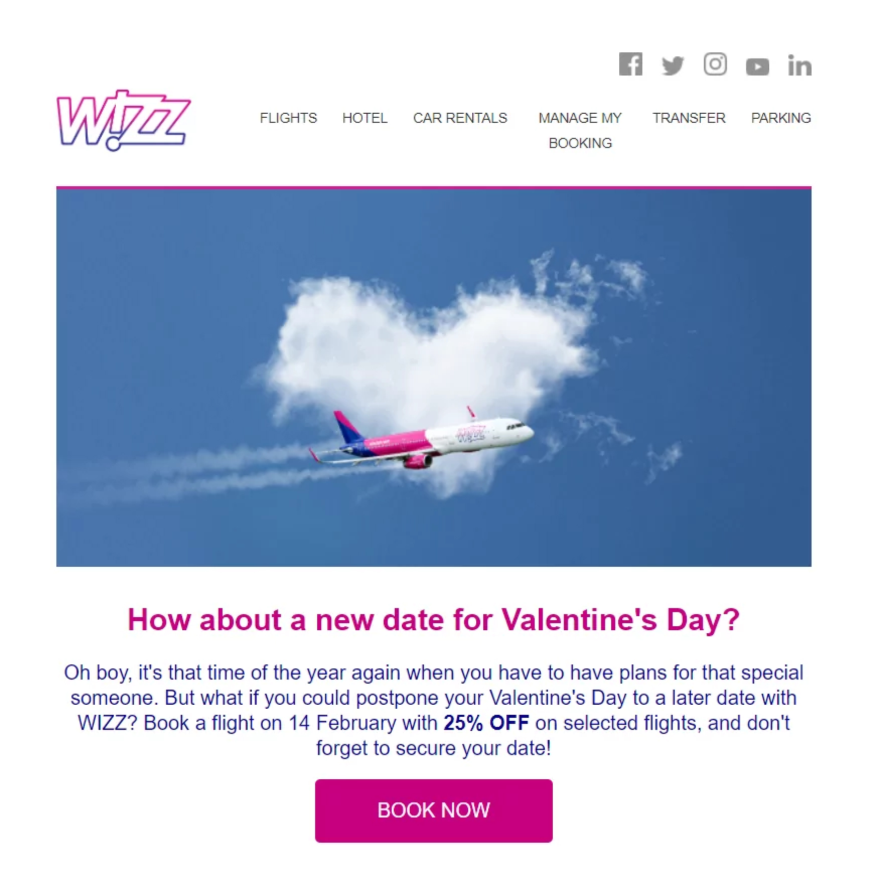 WizzAir limited time offer