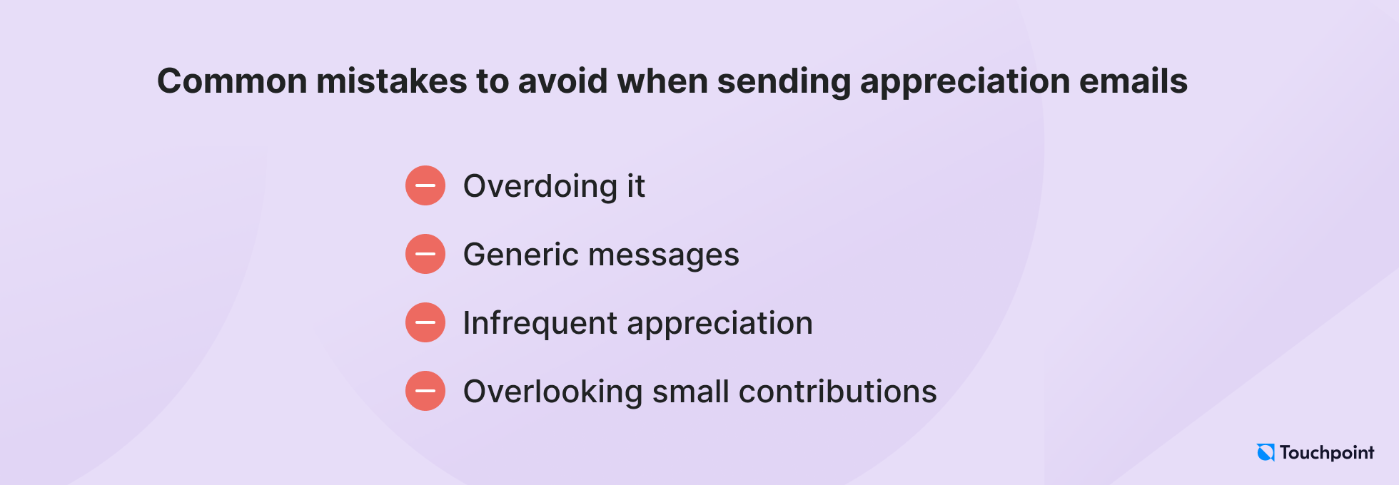 Common mistakes to avoid when sending appreciation emails