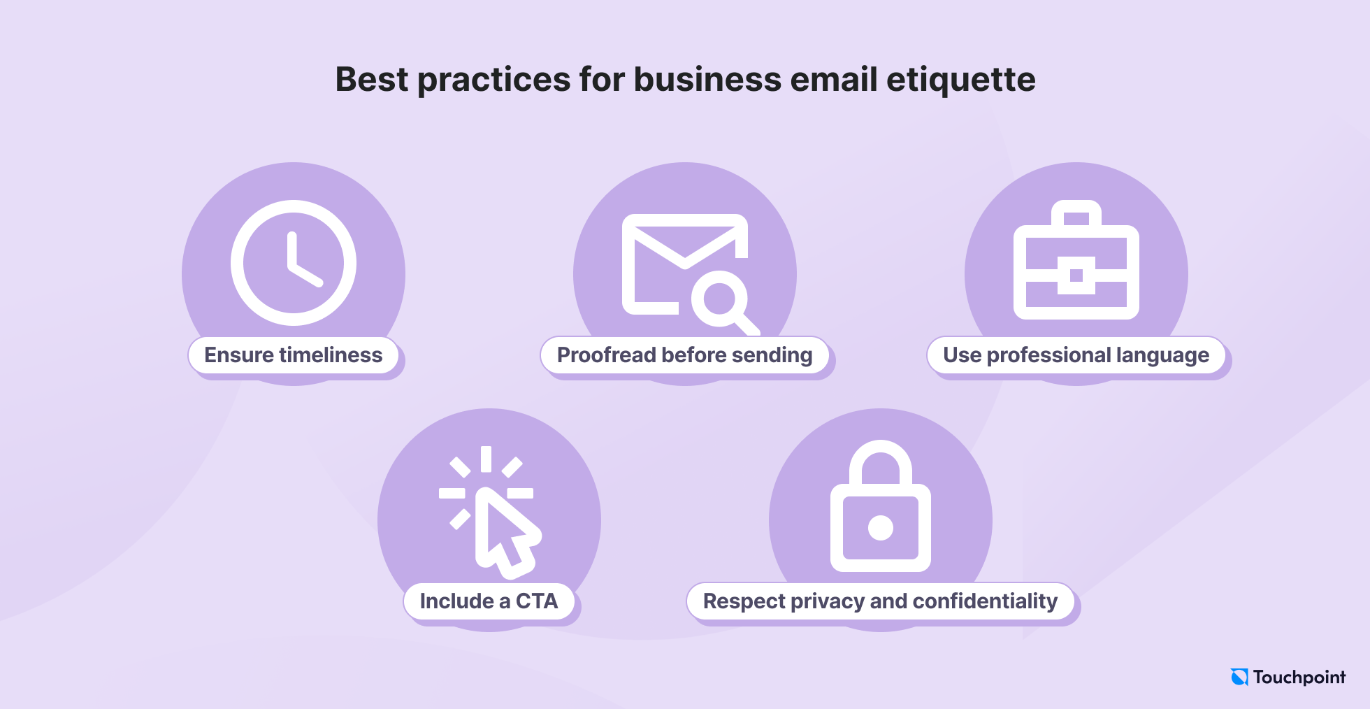 Best practices for business email etiquette