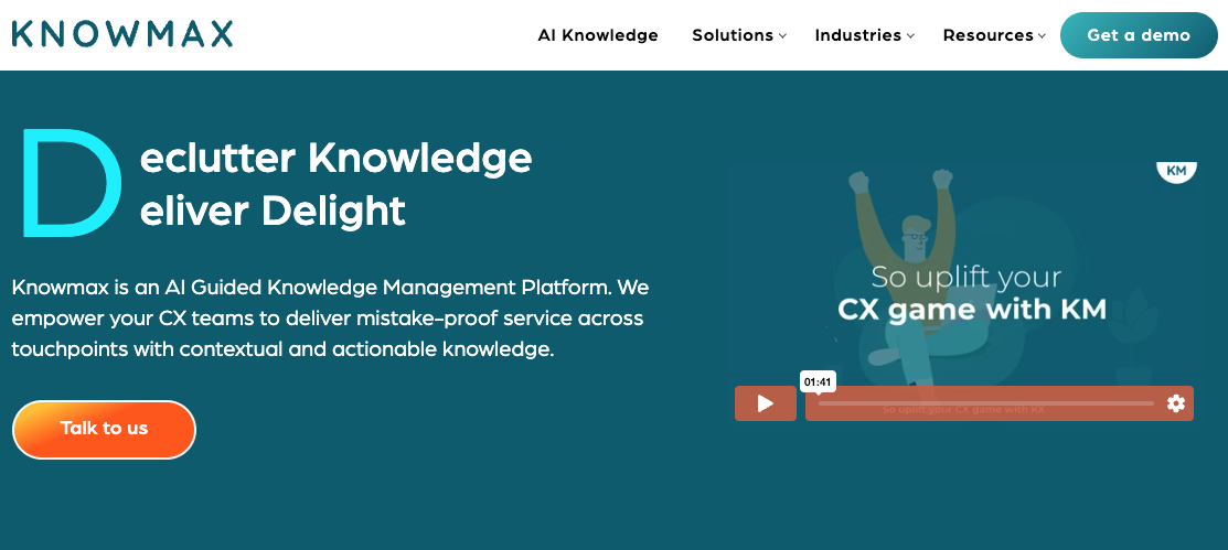 Knowmax - knowledge base software