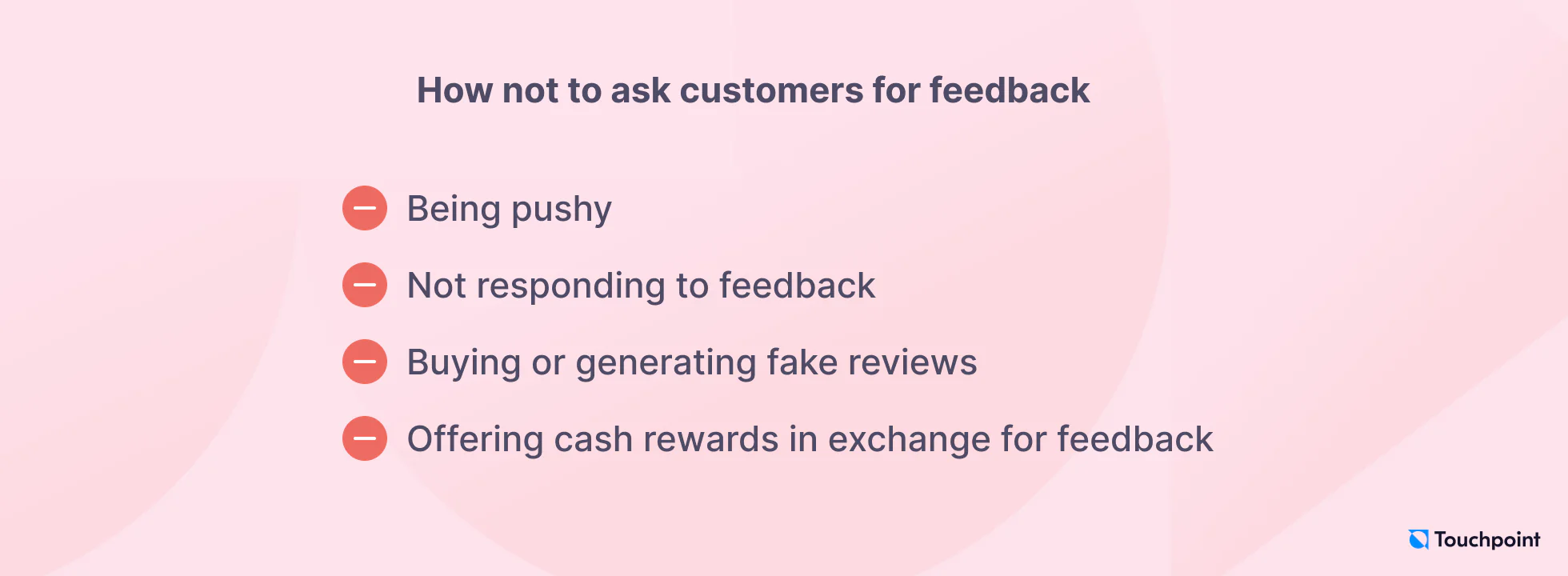 How not to ask customers for feedback