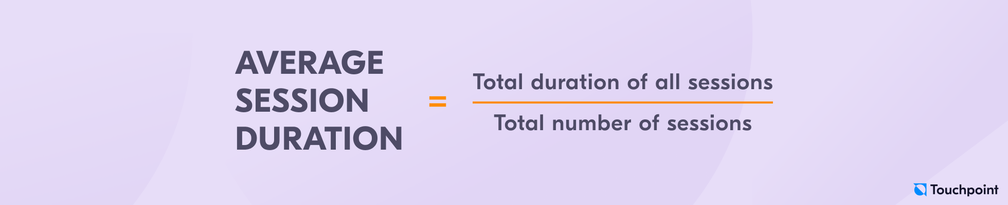 Average session duration formula