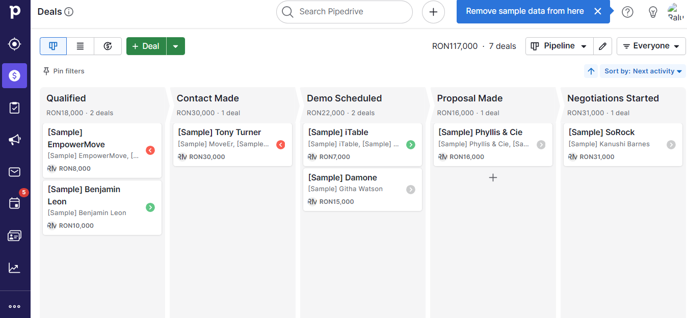 sales automation tool - pipedrive