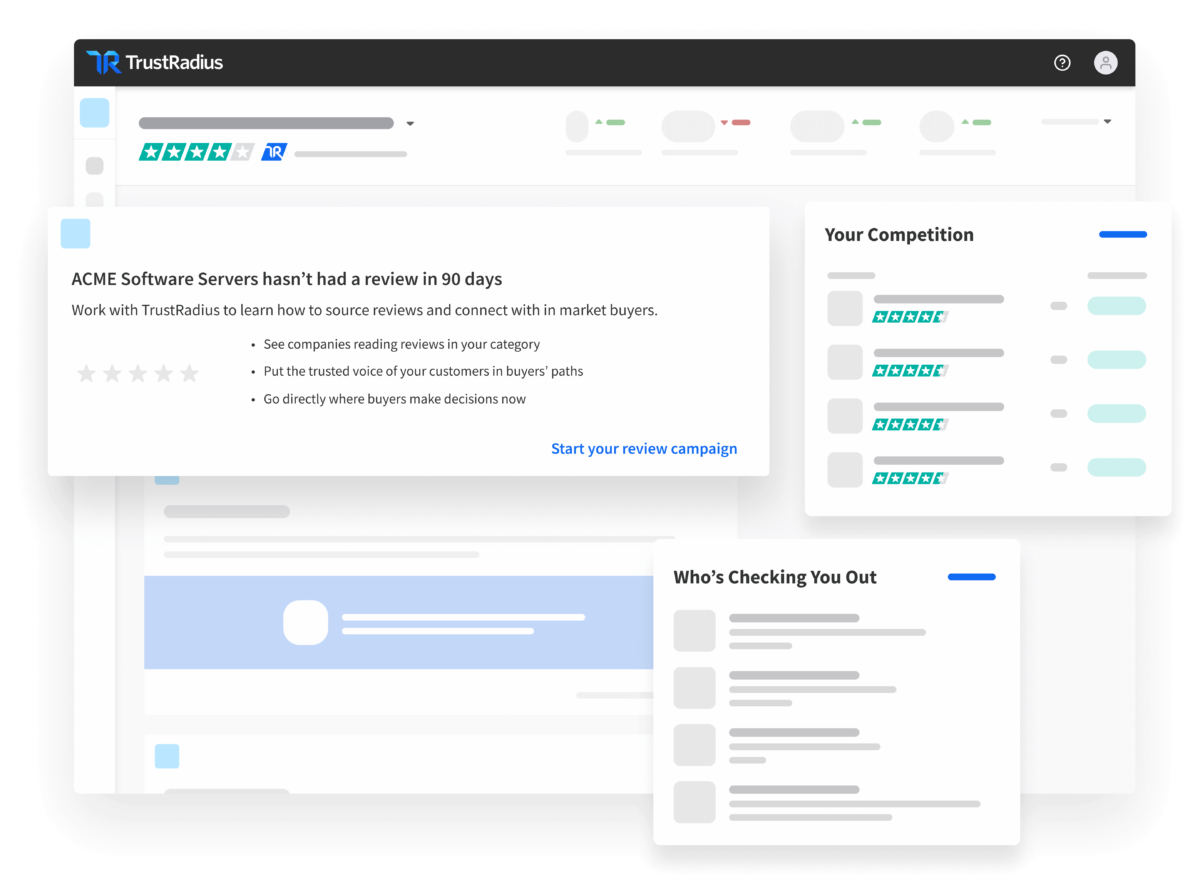 TrustRadius - customer feedback tool